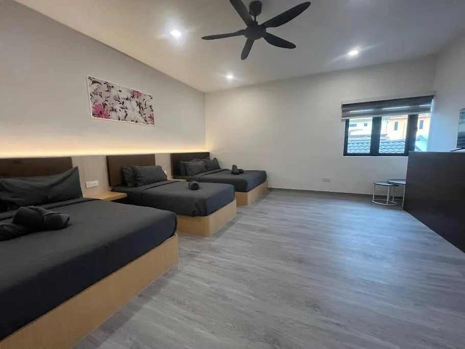 Hébergement de vacances Villa New, 5Mintojonkerstreet ! Town Area , Arcade, Melaka 4Br 12Pax
