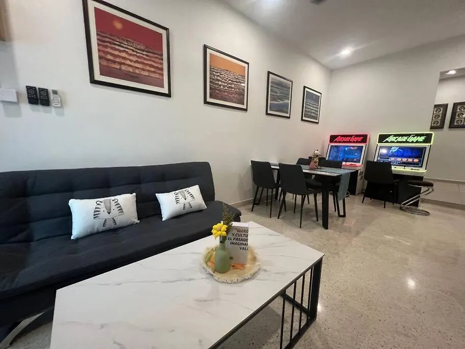 New, 5Mintojonkerstreet ! Town Area , Arcade, Melaka 4Br 12Pax location